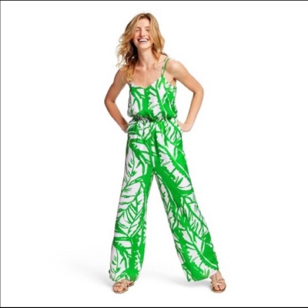 Lilly Pulitzer Small For Target Boom Boom Jumpsuit One Piece Summer Green